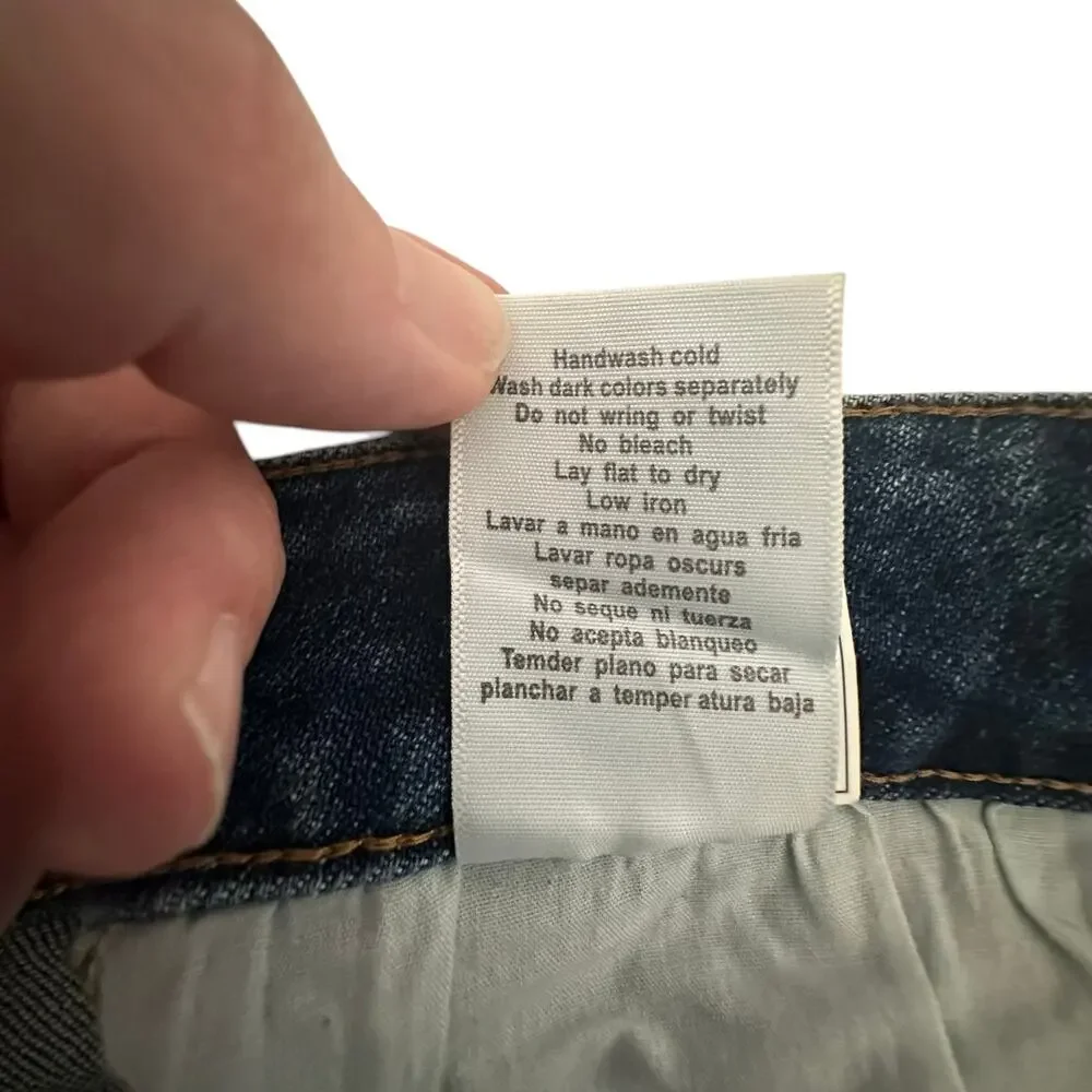 NWT Judy Blue Mid Rise Flare Jeans Contrast Panel Bell Bottoms Size 14W - Picture 16 of 16